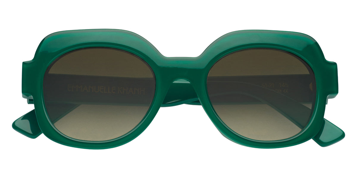 Emmanuelle Khanh® SATIN Sunglasses EK SATIN-565 51 - Glossy Prairie