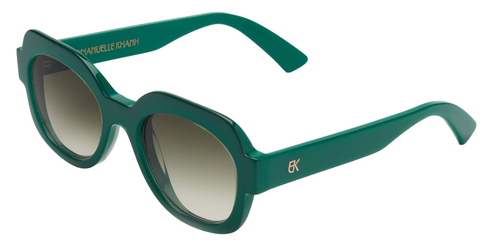 Emmanuelle Khanh® SATIN Sunglasses EK SATIN-565 51 - Glossy Prairie