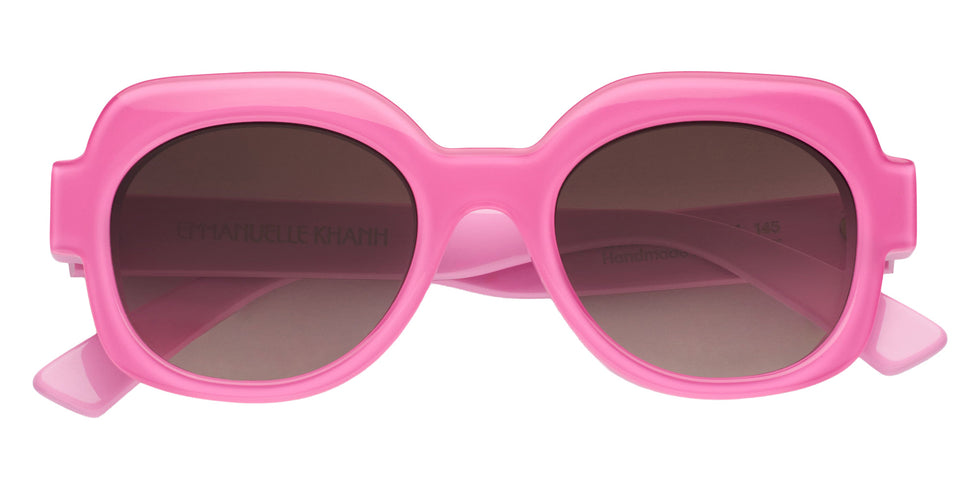 Emmanuelle Khanh® SATIN Sunglasses EK SATIN-767 51 - Glossy Baby Pink