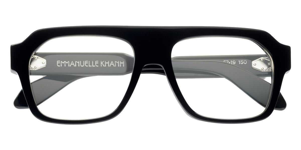 Emmanuelle Khanh® SATURN Eyeglasses EK SATURN-16 57 - Noir Bio