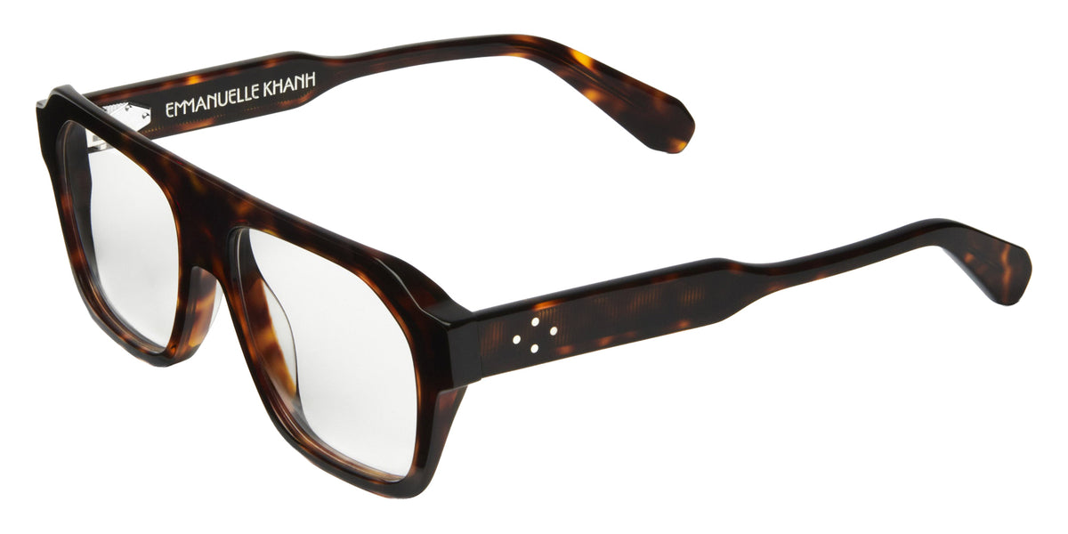 Emmanuelle Khanh® SATURN Eyeglasses EK SATURN-18 57 - Ecaille Foncee
