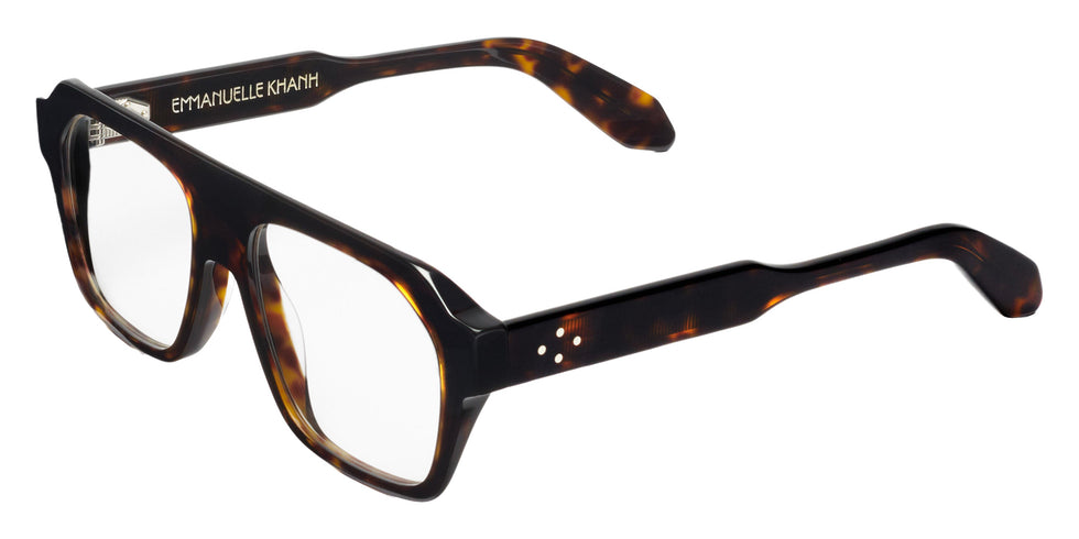 Emmanuelle Khanh® SATURN Eyeglasses EK SATURN-36 57 - Classique Havana Bio