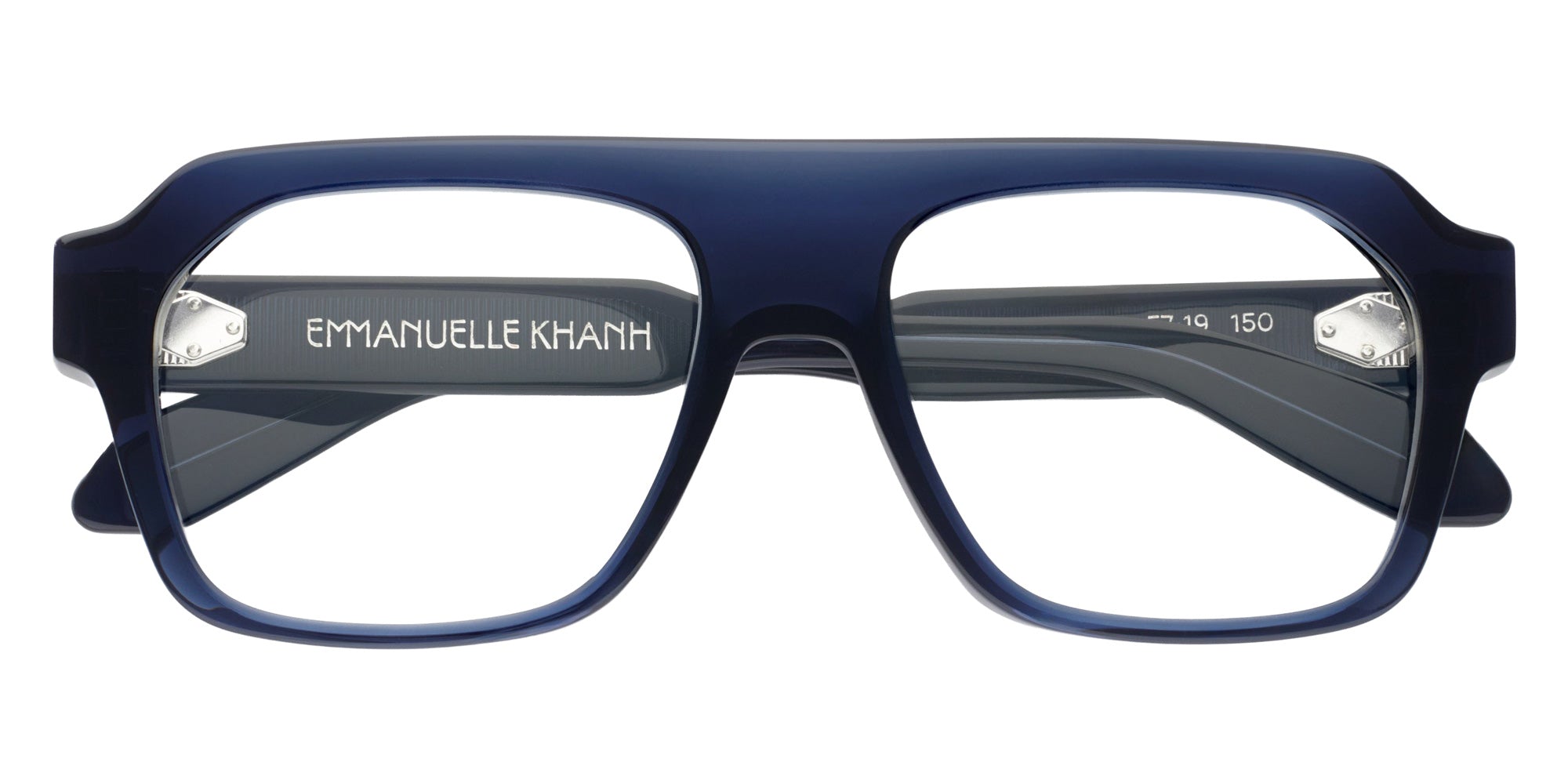 Emmanuelle Khanh® SATURN Eyeglasses EK SATURN-688 57 - Cristal Nuit