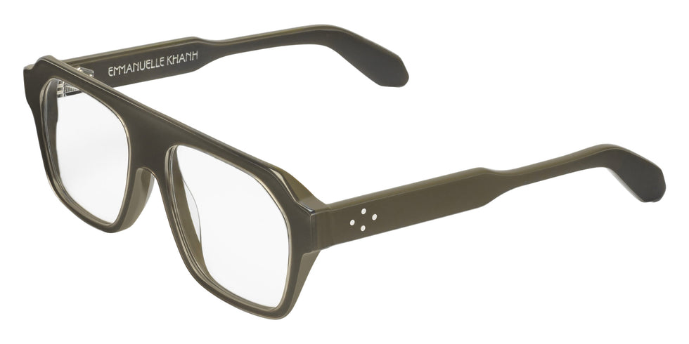 Emmanuelle Khanh® SATURN Eyeglasses EK SATURN-855 57 - Glossy Olive