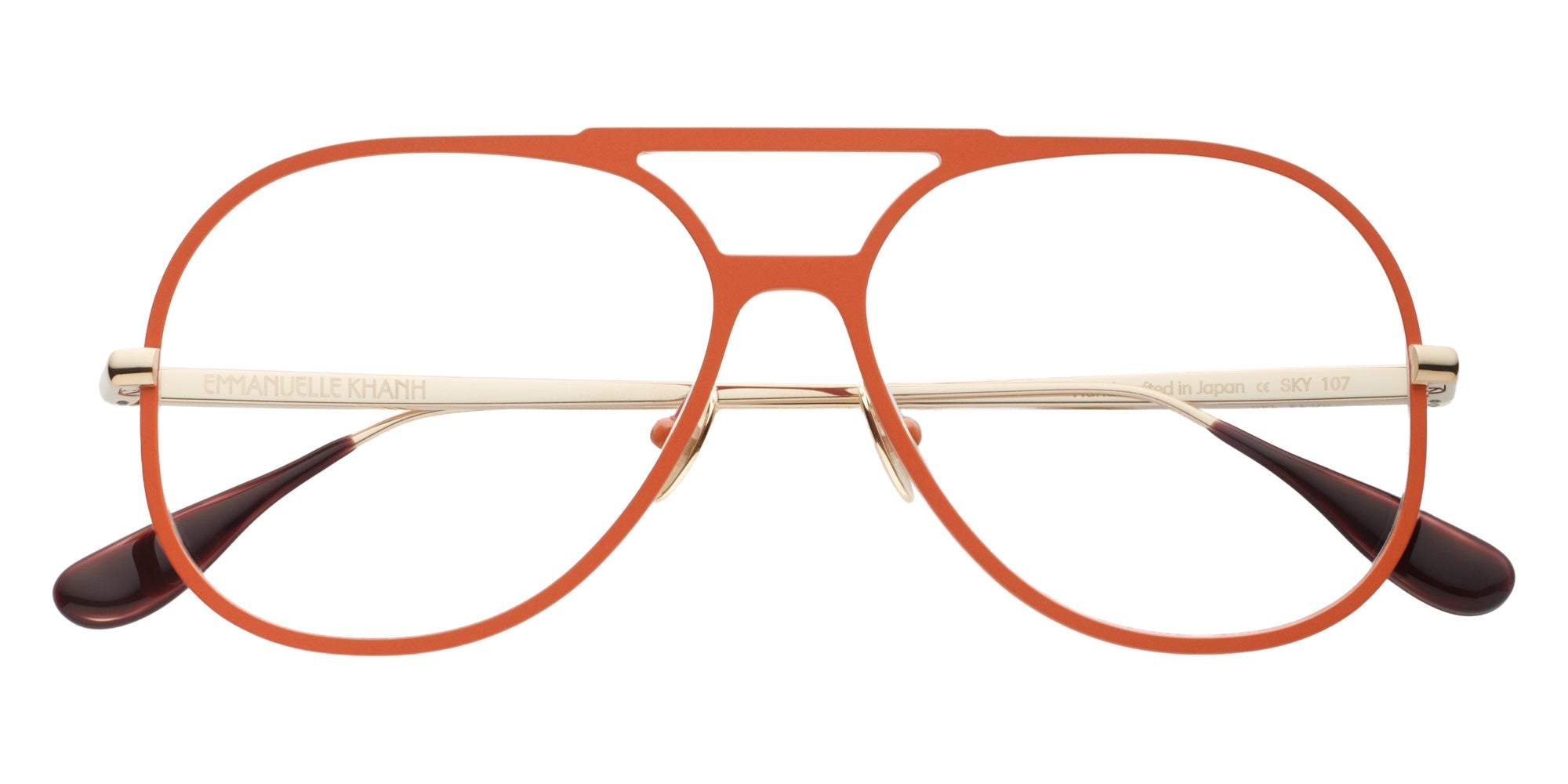Emmanuelle Khanh® SKY Eyeglasses EK SKY-107 56 - Glossy Sunset