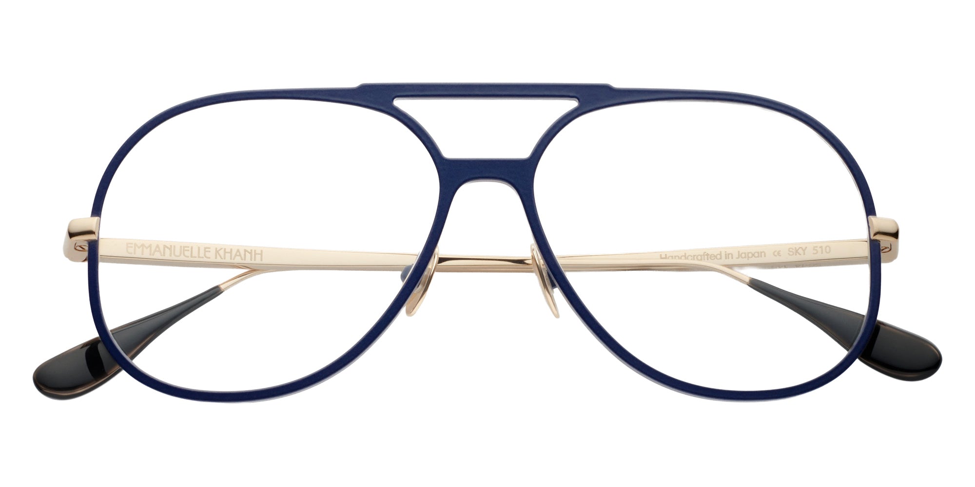 Emmanuelle Khanh® SKY Eyeglasses EK SKY-510 56 - Glossy Bleu