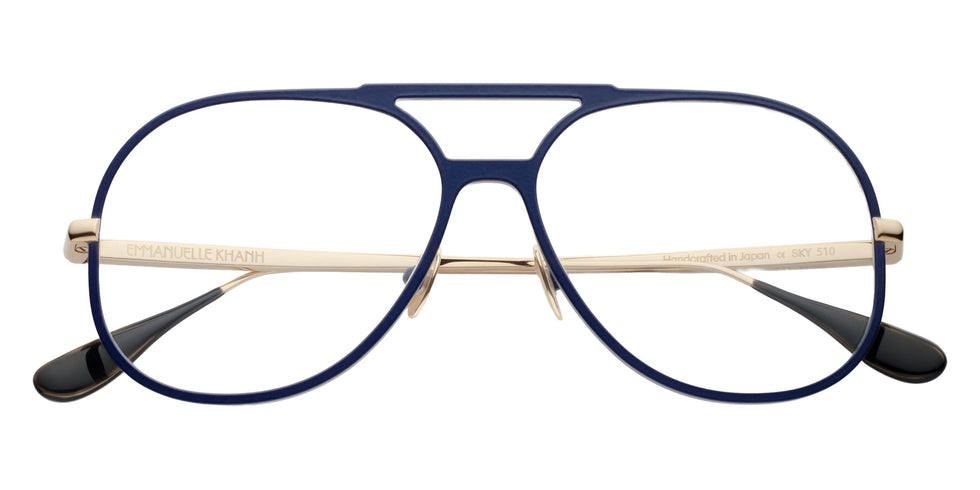 Emmanuelle Khanh® SKY Eyeglasses EK SKY-510 56 - Glossy Bleu