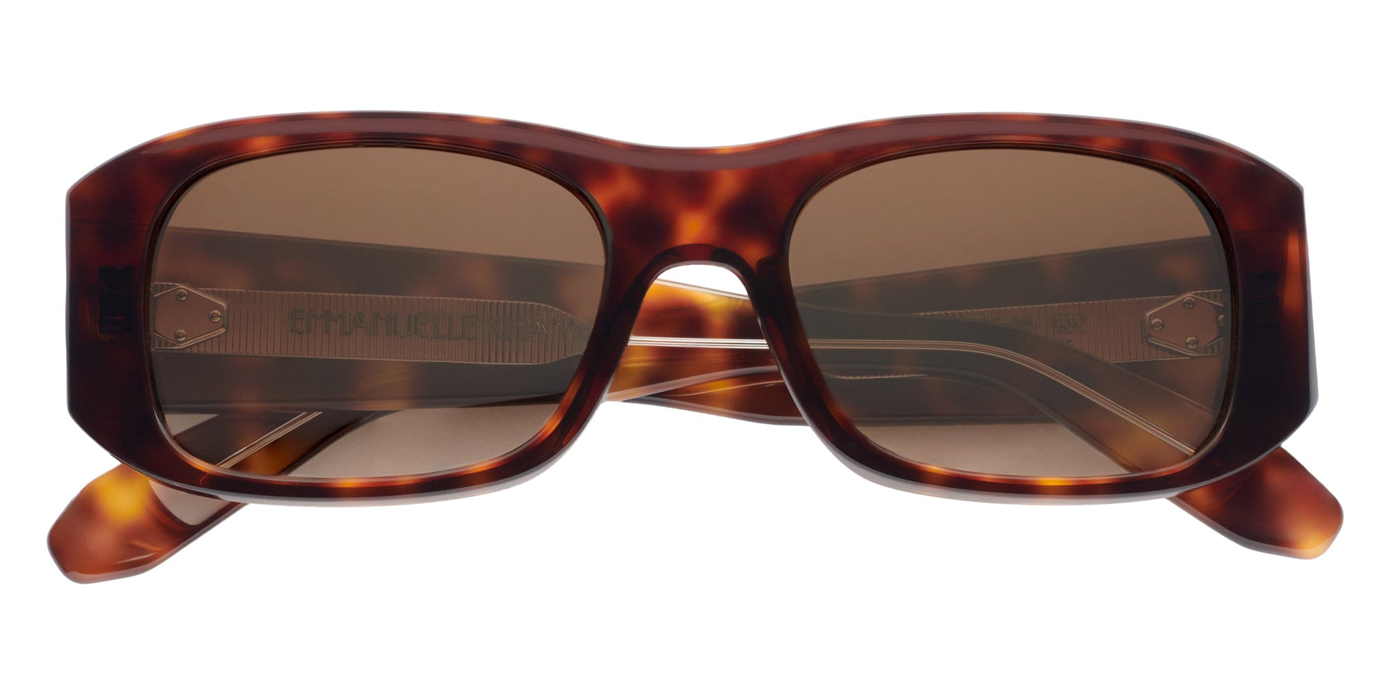 Emmanuelle Khanh® SMOKE Sunglasses EK SMOKE-185 53 - Ecaille Foncee
