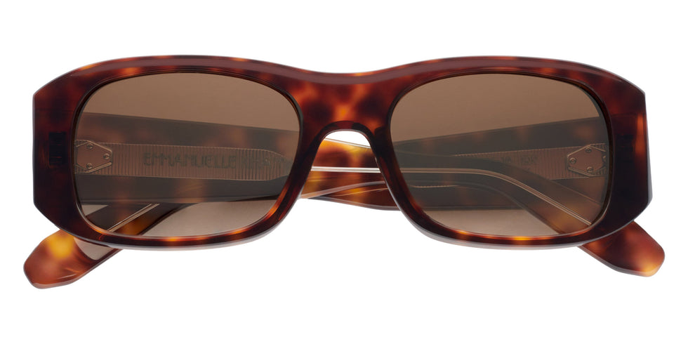 Emmanuelle Khanh® SMOKE Sunglasses EK SMOKE-185 53 - Ecaille Foncee