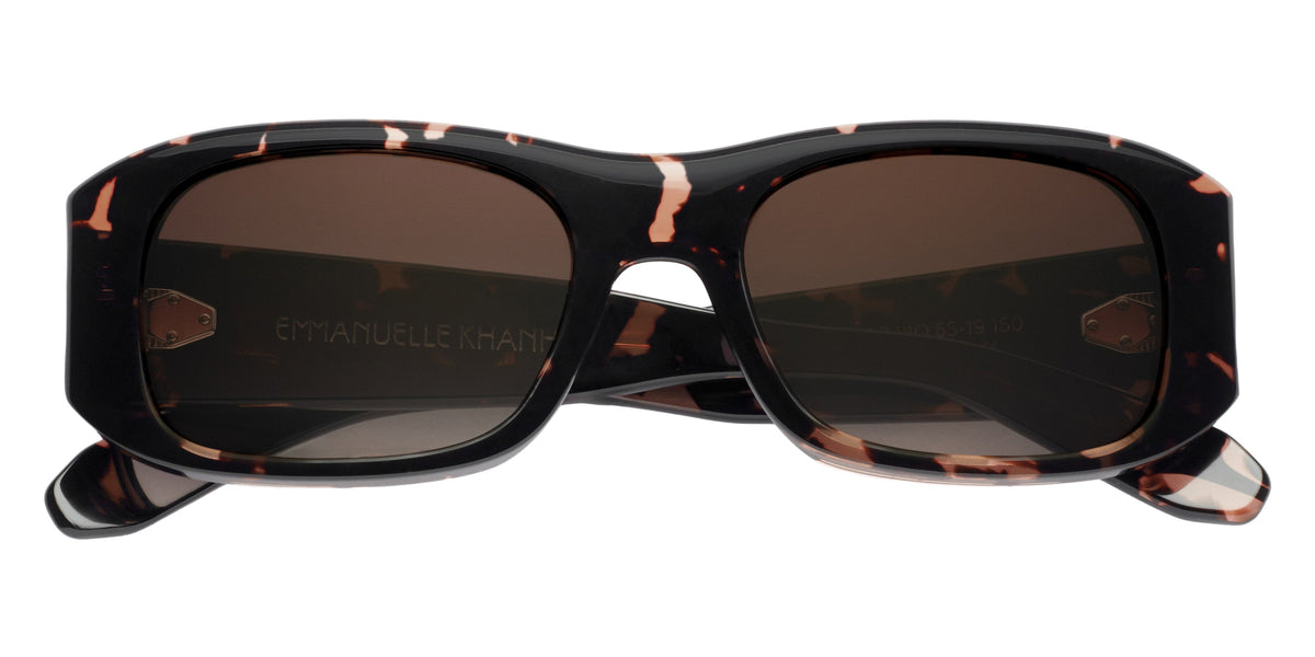 Emmanuelle Khanh® SMOKE Sunglasses EK SMOKE-430 53 - Eclat Rose Bio