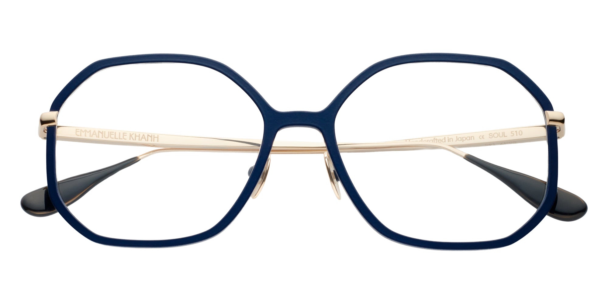 Emmanuelle Khanh® SOUL Eyeglasses EK SOUL-510 55 - Glossy Bleu