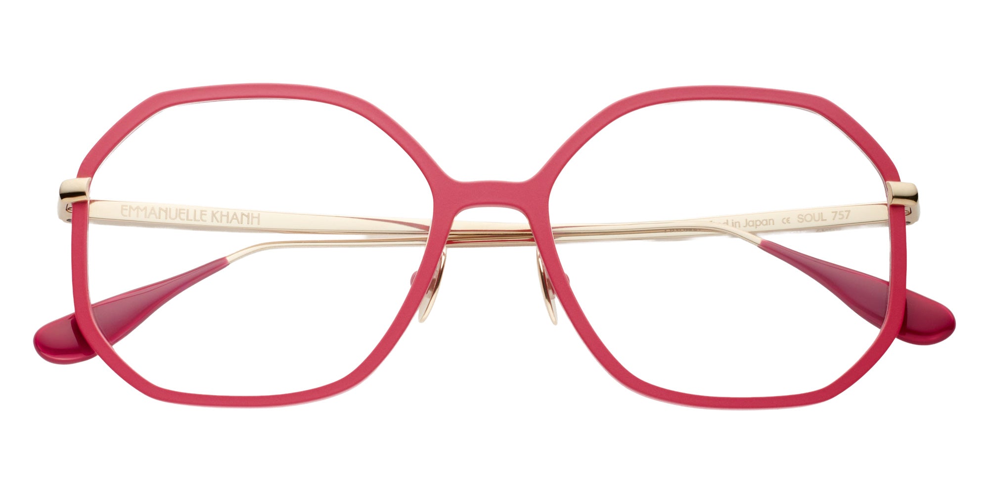 Emmanuelle Khanh® SOUL Eyeglasses EK SOUL-757 55 - Glossy Rose