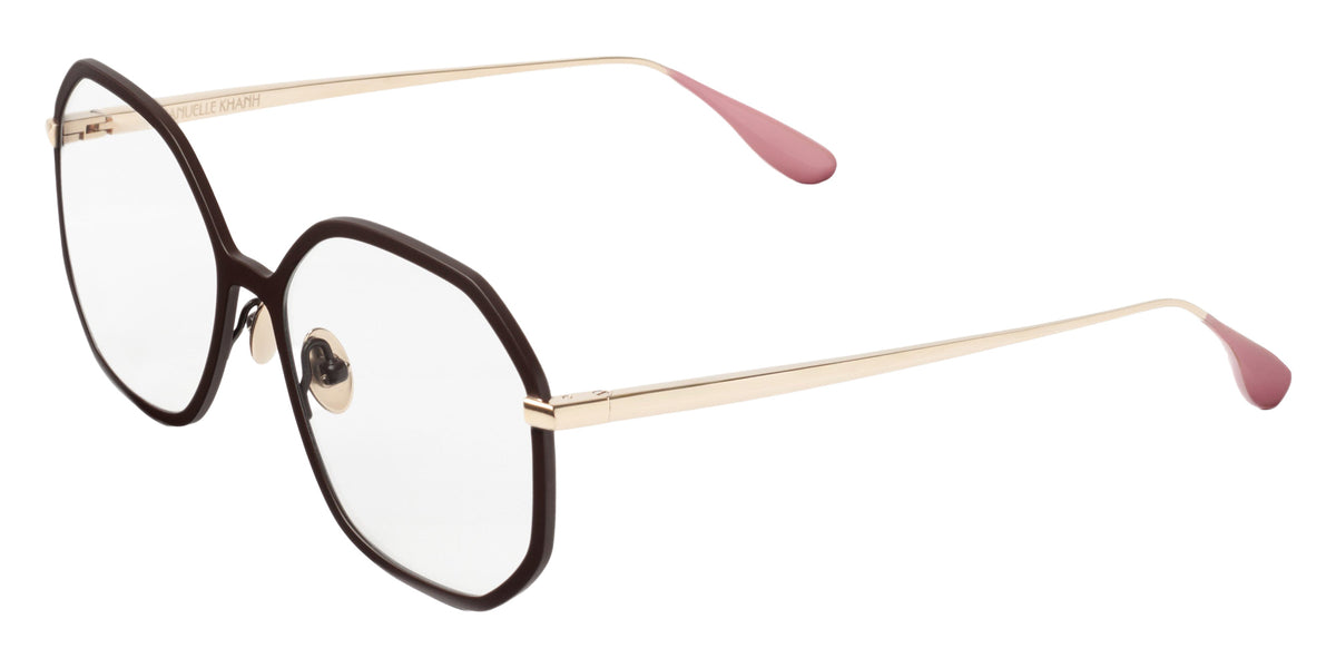 Emmanuelle Khanh® SOUL Eyeglasses EK SOUL-966 55 - Laque Chocolat
