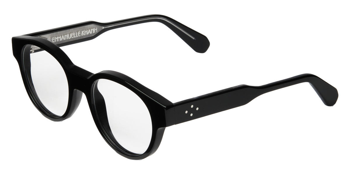 Emmanuelle Khanh® STORM Eyeglasses EK STORM-169A 52 - Noir Cristal Bio - Ar