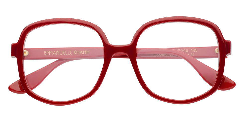 Emmanuelle Khanh® SWAN Eyeglasses EK SWAN-106 52 - Cerise