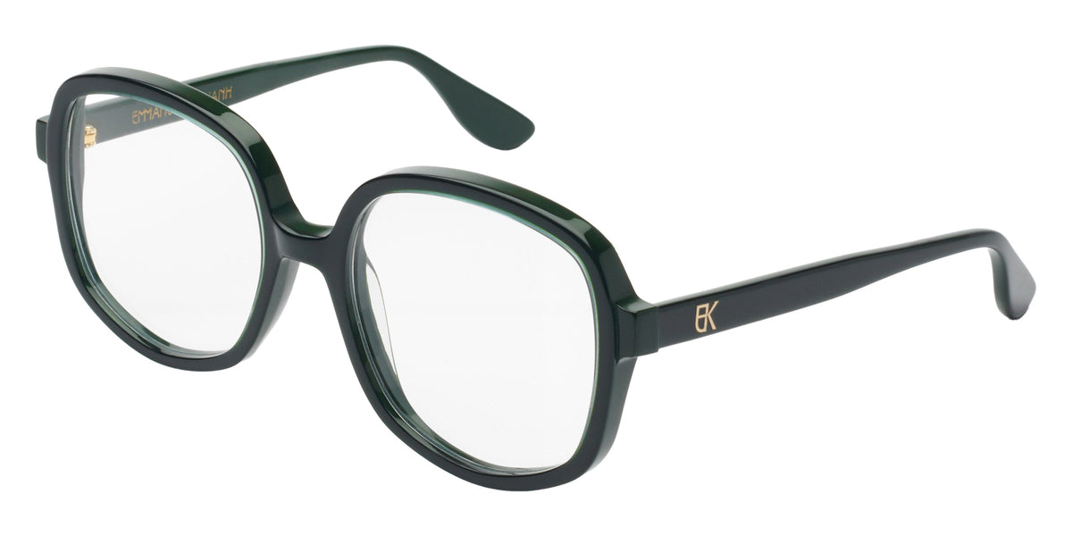 Emmanuelle Khanh® SWAN Eyeglasses EK SWAN-355 52 - Glossy Foret