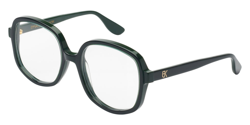 Emmanuelle Khanh® SWAN Eyeglasses EK SWAN-355 52 - Glossy Foret