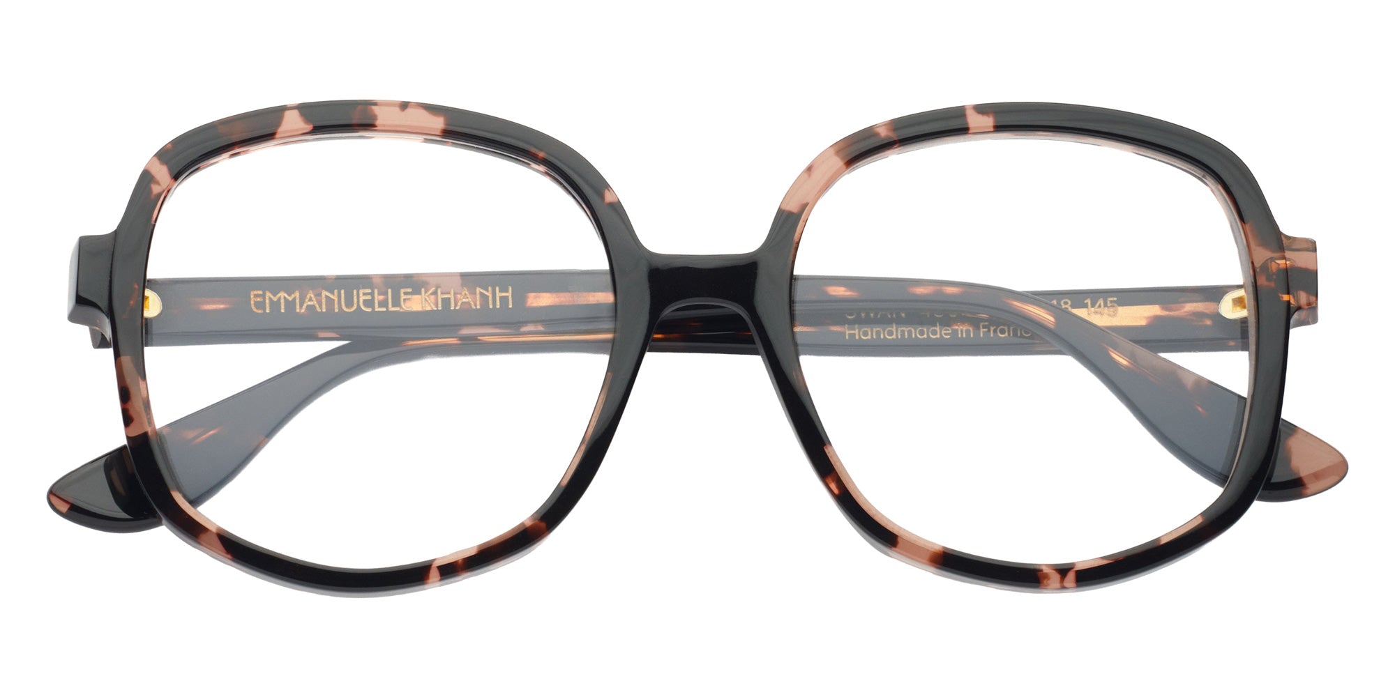 Emmanuelle Khanh® SWAN Eyeglasses EK SWAN-430 52 - Eclat Rose Bio
