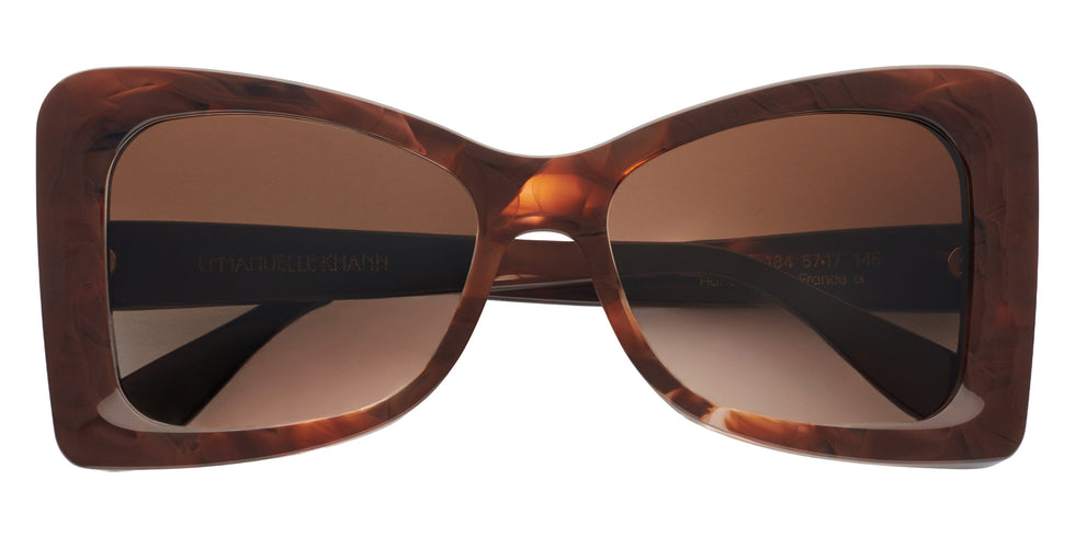 Emmanuelle Khanh® TANGO Sunglasses EK TANGO-184 46 - Moire Brun