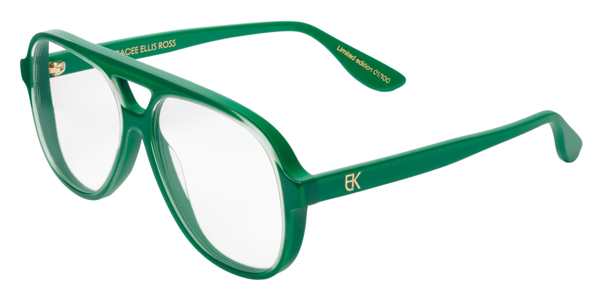 Emmanuelle Khanh® TRUTH Eyeglasses EK TRUTH-HERB 59 - Glossy Prairie