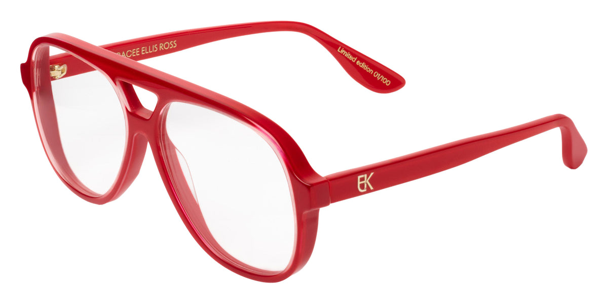 Emmanuelle Khanh® TRUTH Eyeglasses EK TRUTH-LOVER 59 - Glossy Rouge