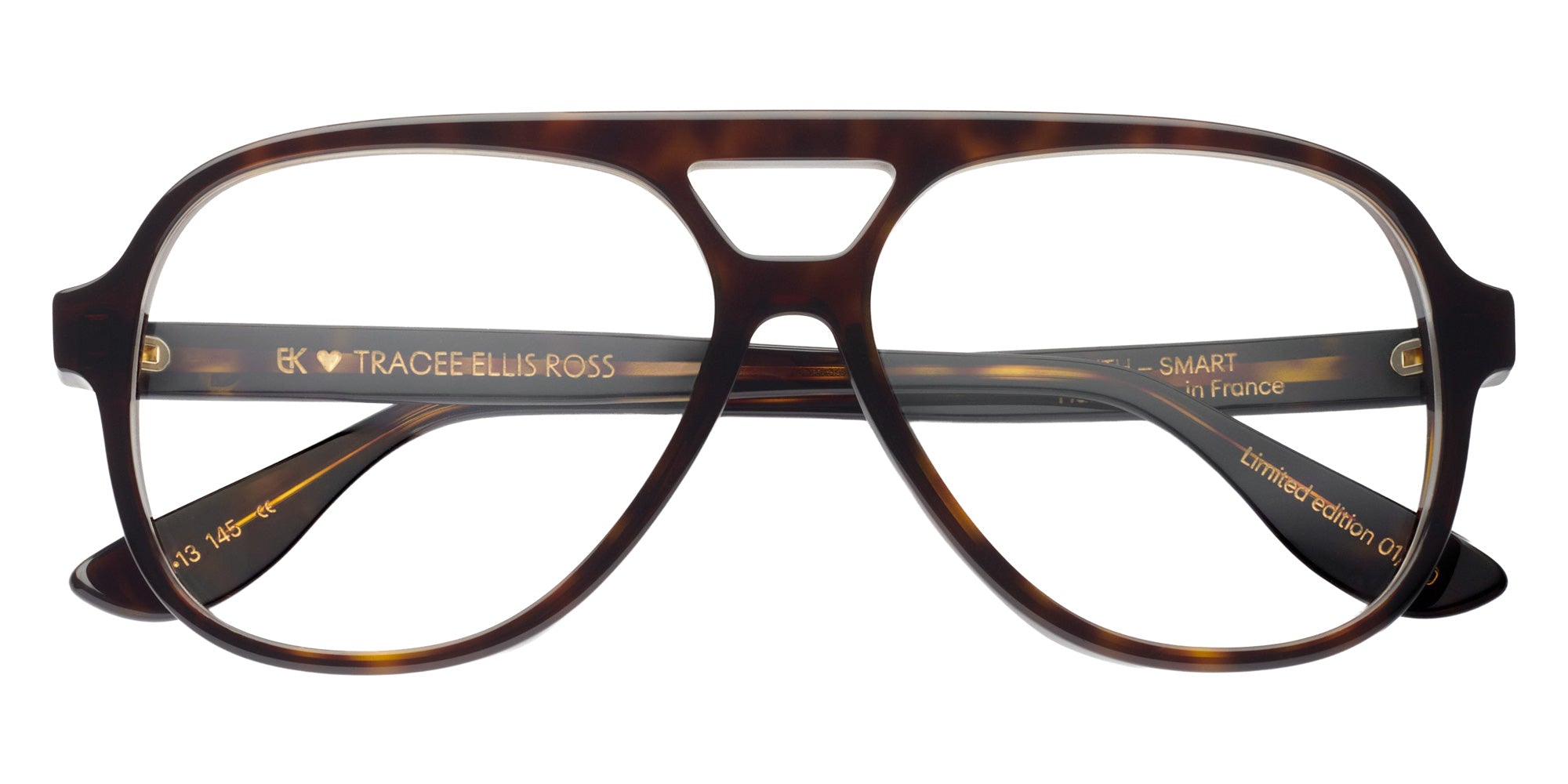 Emmanuelle Khanh® TRUTH Eyeglasses EK TRUTH-SMART 59 - Classique Havana Bio