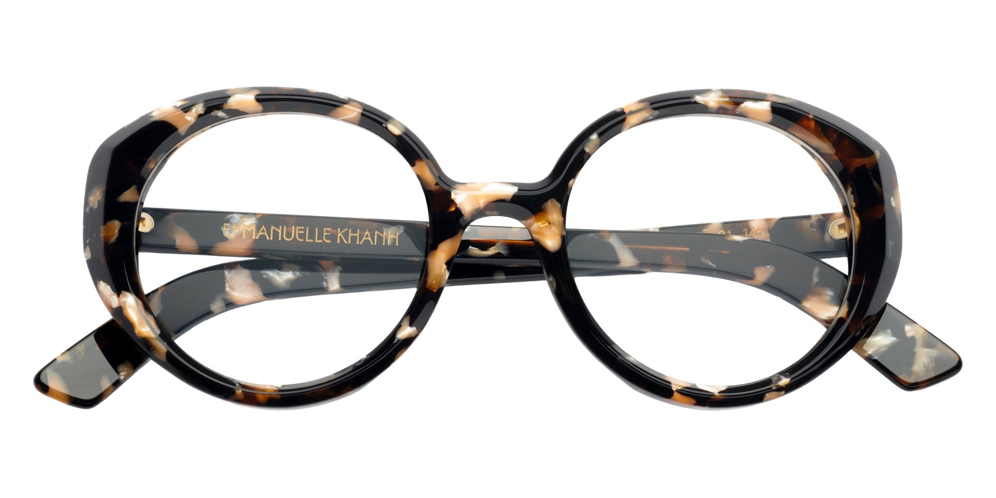 Emmanuelle Khanh® VELVET Eyeglasses EK VELVET-311 50 - Ecaille Chocolat