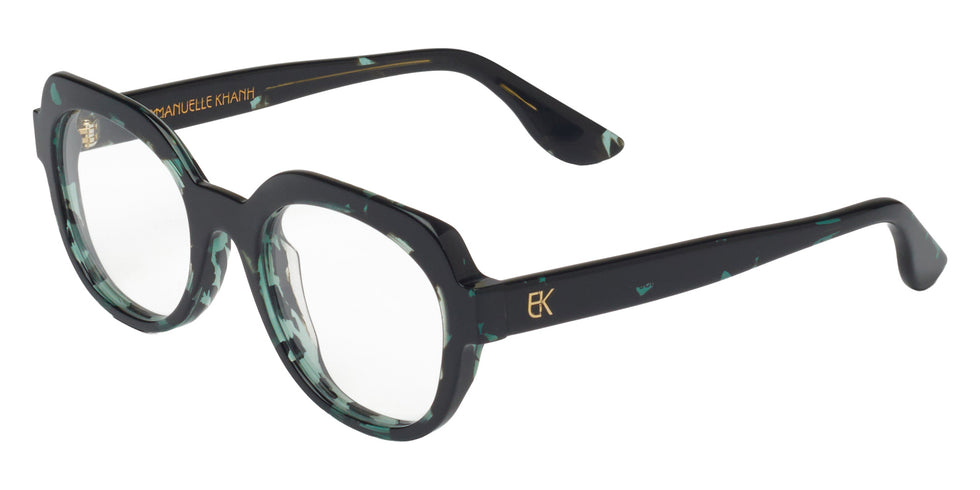 Emmanuelle Khanh® WEST Eyeglasses EK WEST-5147 50 - Eclat Vert Bio