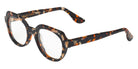 Emmanuelle Khanh® WEST Eyeglasses EK WEST-55 50 - Noir Eclat Orange Nacre