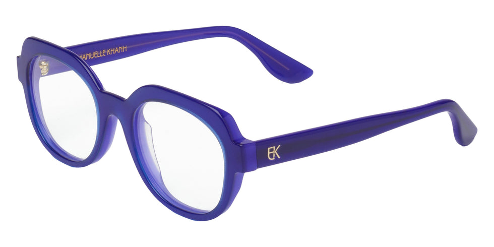 Emmanuelle Khanh® WEST Eyeglasses EK WEST-859 50 - Cassis Trouble