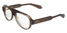 Emmanuelle Khanh® ZEPHYR Eyeglasses EK ZEPHYR-317 57 - Brun Cristal