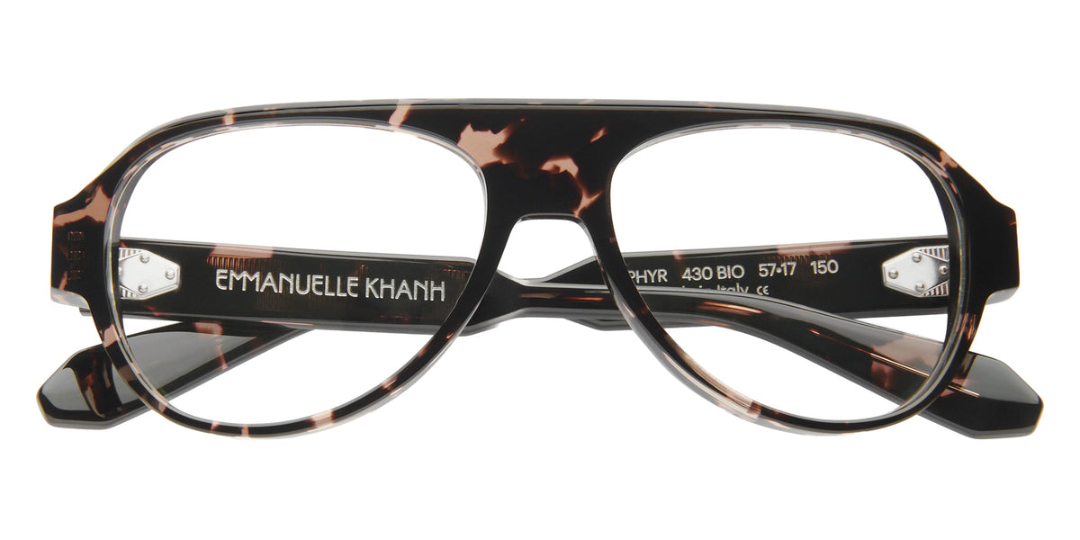 Emmanuelle Khanh® ZEPHYR Eyeglasses EK ZEPHYR-430 57 - Eclat Rose Bio