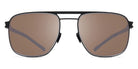 Mykita® ELI MYK ELI Black/White / Polarized Pro Hi-Con Brown 52 - Black/White / Polarized Pro Hi-Con Brown Sunglasses