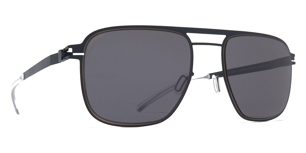 Mykita® ELI MYK ELI Indigo/Dark Sand / Polarized Pro Hi-Con Grey 52 - Indigo/Dark Sand / Polarized Pro Hi-Con Grey Sunglasses