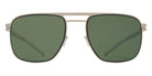 Mykita® ELI MYK ELI Matte Silver/Black / Polarized Pro Green 52 - Matte Silver/Black / Polarized Pro Green Sunglasses