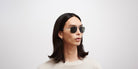 Mykita® ELI MYK ELI Matte Silver/Black / Polarized Pro Green 52 - Matte Silver/Black / Polarized Pro Green Sunglasses