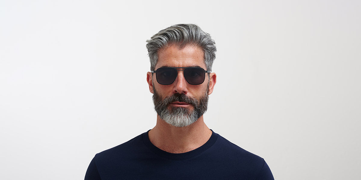 Mykita® ELI MYK ELI Storm Grey/Black / Polarized Pro Hi-Con Grey 52 - Storm Grey/Black / Polarized Pro Hi-Con Grey Sunglasses
