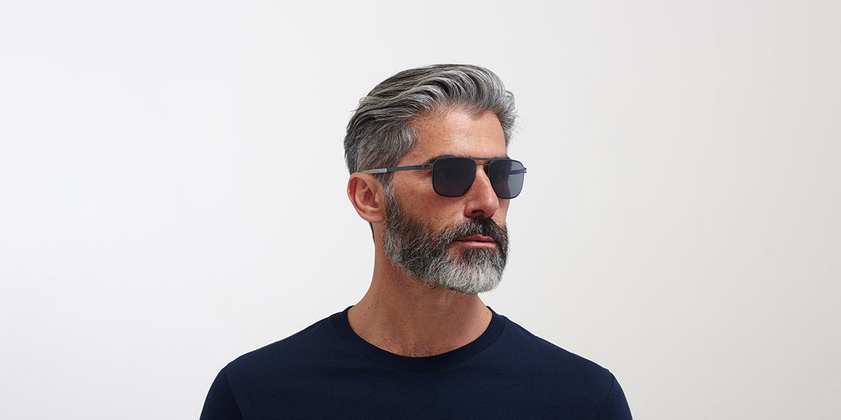 Mykita® ELI MYK ELI Storm Grey/Black / Polarized Pro Hi-Con Grey 52 - Storm Grey/Black / Polarized Pro Hi-Con Grey Sunglasses
