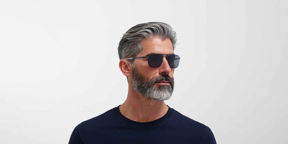 Mykita® ELI MYK ELI Storm Grey/Black / Polarized Pro Hi-Con Grey 52 - Storm Grey/Black / Polarized Pro Hi-Con Grey Sunglasses