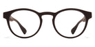 Mykita® ELLUM  MYK ELLUM  MD22 Ebony Brown 49 - MYK ELLUM  Ebony Brown Eyeglasses