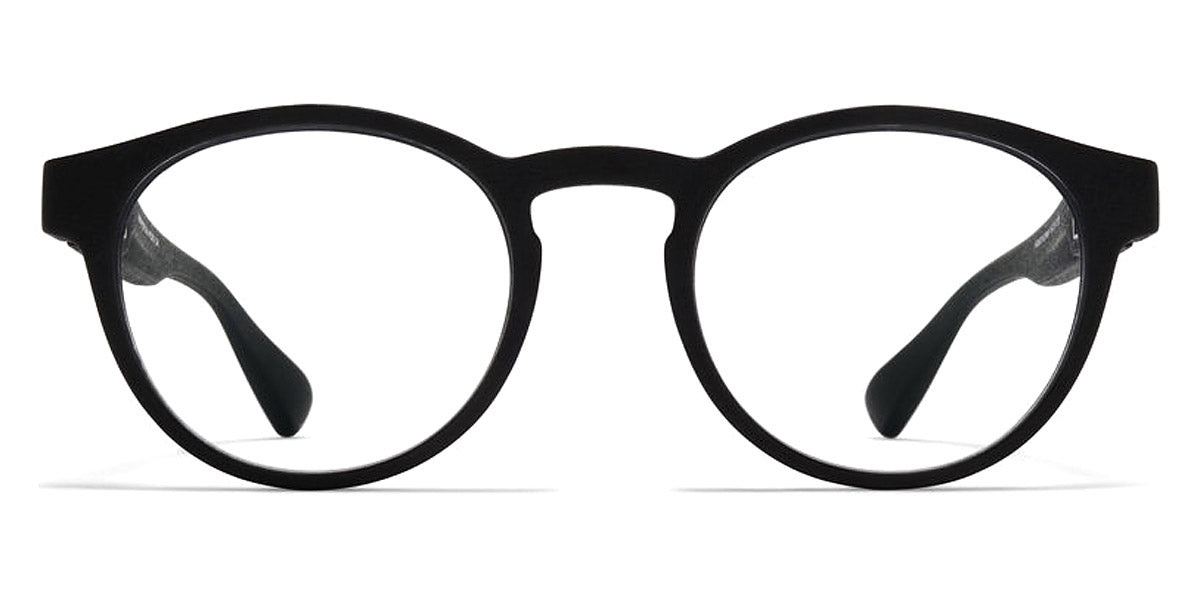 Mykita® ELLUM  MYK ELLUM  MD1 Pitch Black 49 - MYK ELLUM  Pitch Black Eyeglasses