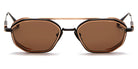 AKONI® Eris Two AKO Eris Two 508C 51 - Brushed Black Sunglasses