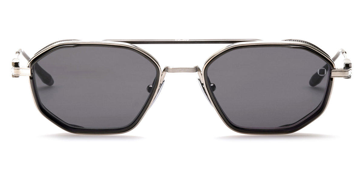 AKONI® Eris Two AKO Eris Two 508E 51 - Brushed Silver Sunglasses