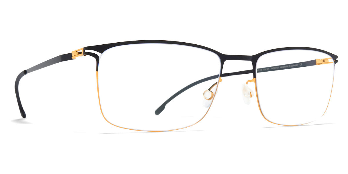 Mykita® ERRKI MYK ERRKI Gold/Jet Black 54 - Gold/Jet Black Eyeglasses