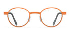 Blackfin® ESBJERG BLF ESBJERG 1530 45 - Space Orange / Shadow Dark Blue Eyeglasses