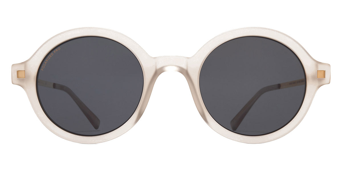 Mykita® ESBO MYK ESBO C101 Matte Champagne/Glossy Gold / Polarized Pro Hi-Con Grey 48 - C101 Matte Champagne/Glossy Gold / Polarized Pro Hi-Con Grey Sunglasses