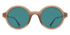 Mykita® ESBO MYK ESBO C106 Matte Taupe/Shiny Graphite / Polarized Pro Ocean Blue 48 - C106 Matte Taupe/Shiny Graphite / Polarized Pro Ocean Blue Sunglasses