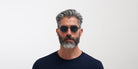 Mykita® ESBO MYK ESBO C106 Matte Taupe/Shiny Graphite / Polarized Pro Ocean Blue 48 - C106 Matte Taupe/Shiny Graphite / Polarized Pro Ocean Blue Sunglasses