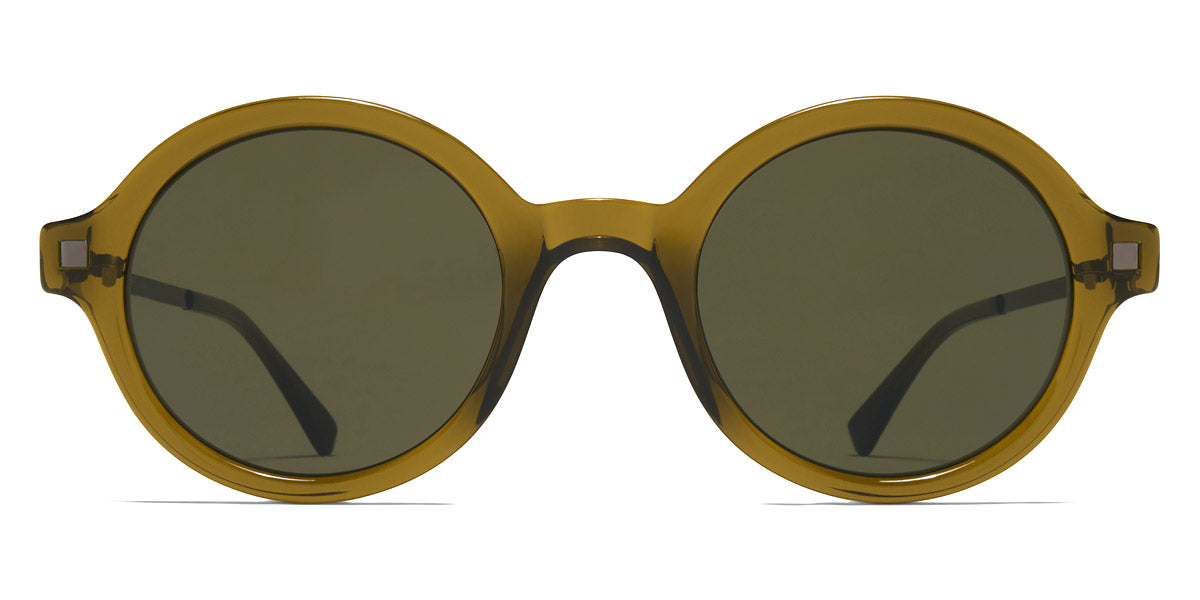 Mykita® ESBO MYK ESBO C114 Peridot/Shiny Graphite / Raw Green Solid 48 - C114 Peridot/Shiny Graphite / Raw Green Solid Sunglasses