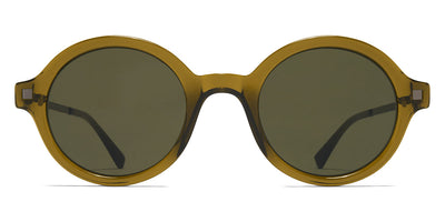 Mykita® ESBO MYK ESBO C114 Peridot/Shiny Graphite / Raw Green Solid 48 - C114 Peridot/Shiny Graphite / Raw Green Solid Sunglasses